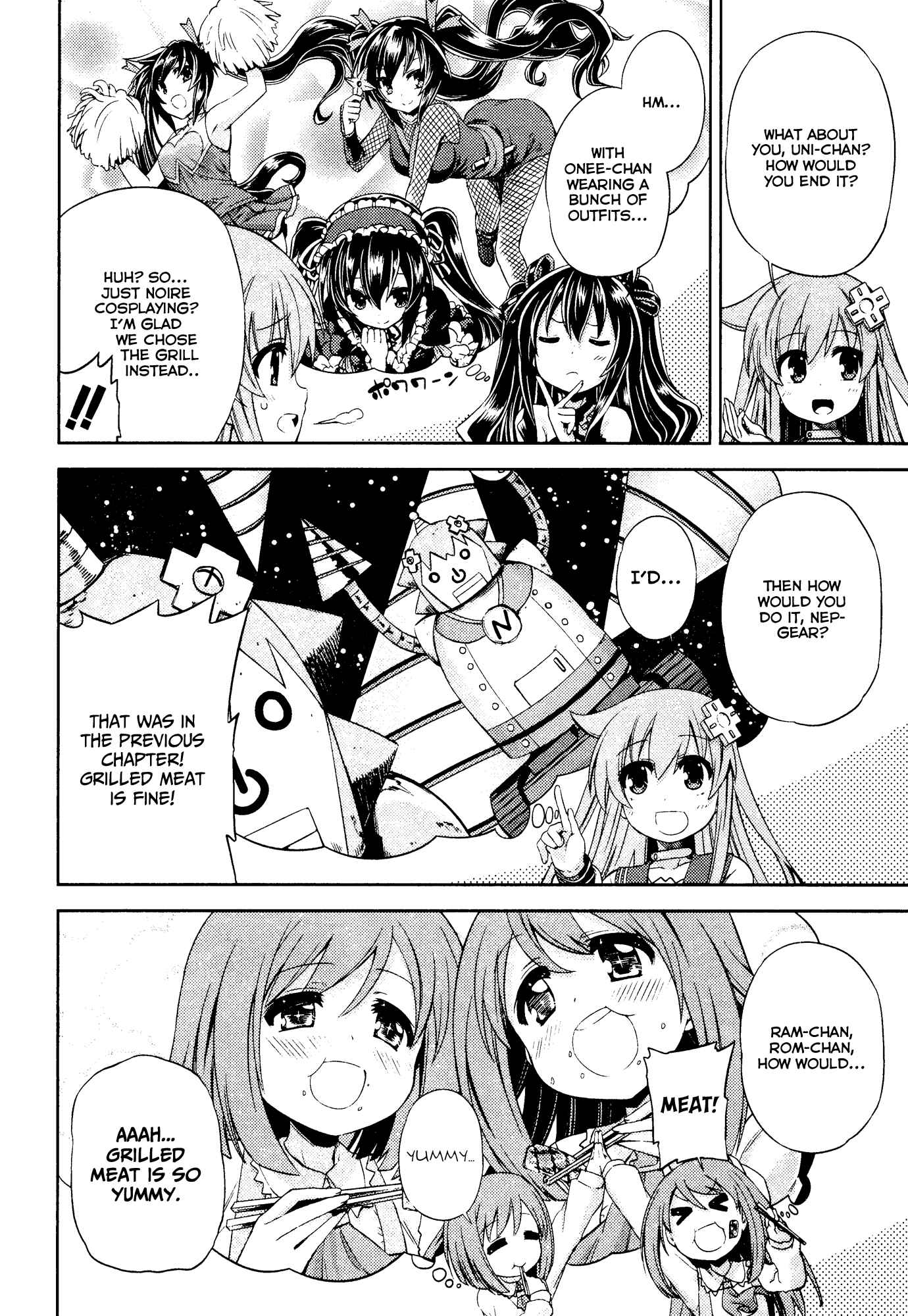 Choujigen Game Neptune: The Animation - Hello New World Chapter 14.5 - Page 4