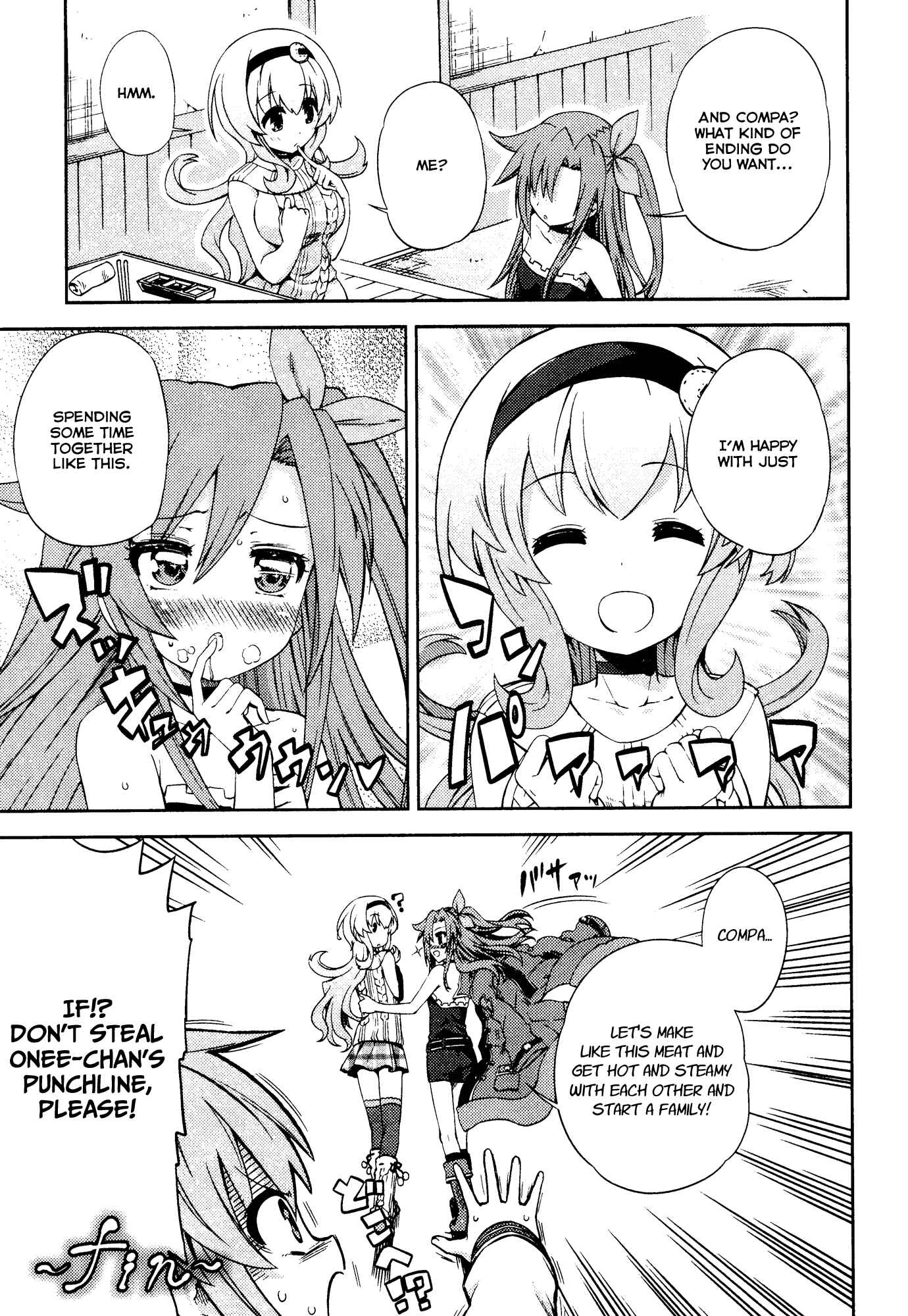 Choujigen Game Neptune: The Animation - Hello New World Chapter 14.5 - Page 5