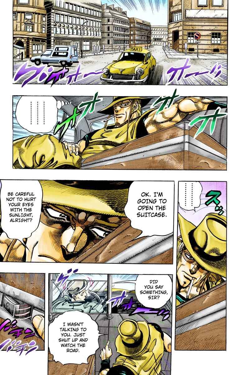 JoJo no Kimyou na Bouken: Part 3 - Stardust Crusaders Color-ban Chapter 104 - Page 6