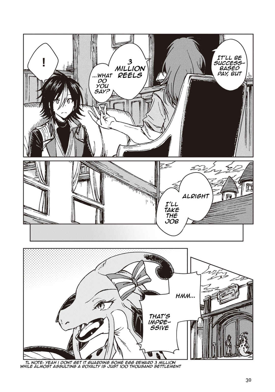 S-kyuu Guild wo Tsuihousareta kedo, Jitsu wa Ore dake Dragon no Kotoba ga Wakaru no de, Kidzuita Toki ni wa Ryuu Kishi no Chouten wo Kiwametemashita. Chapter 30 - Page 32
