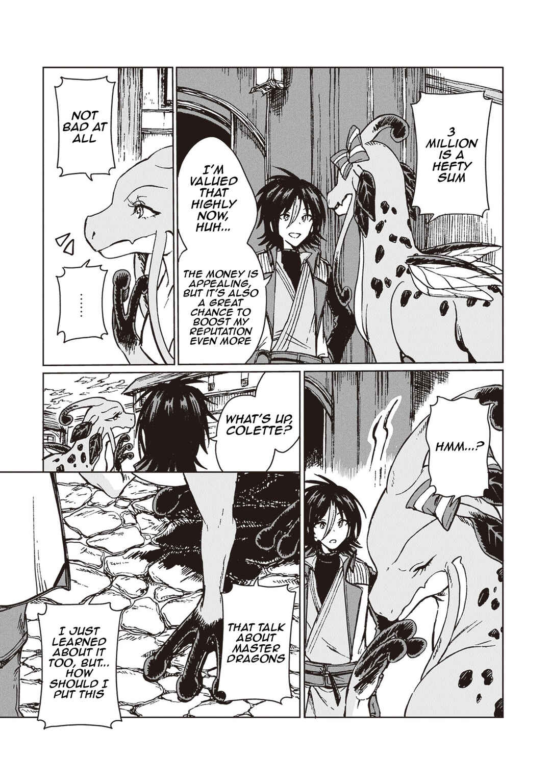 S-kyuu Guild wo Tsuihousareta kedo, Jitsu wa Ore dake Dragon no Kotoba ga Wakaru no de, Kidzuita Toki ni wa Ryuu Kishi no Chouten wo Kiwametemashita. Chapter 30 - Page 33