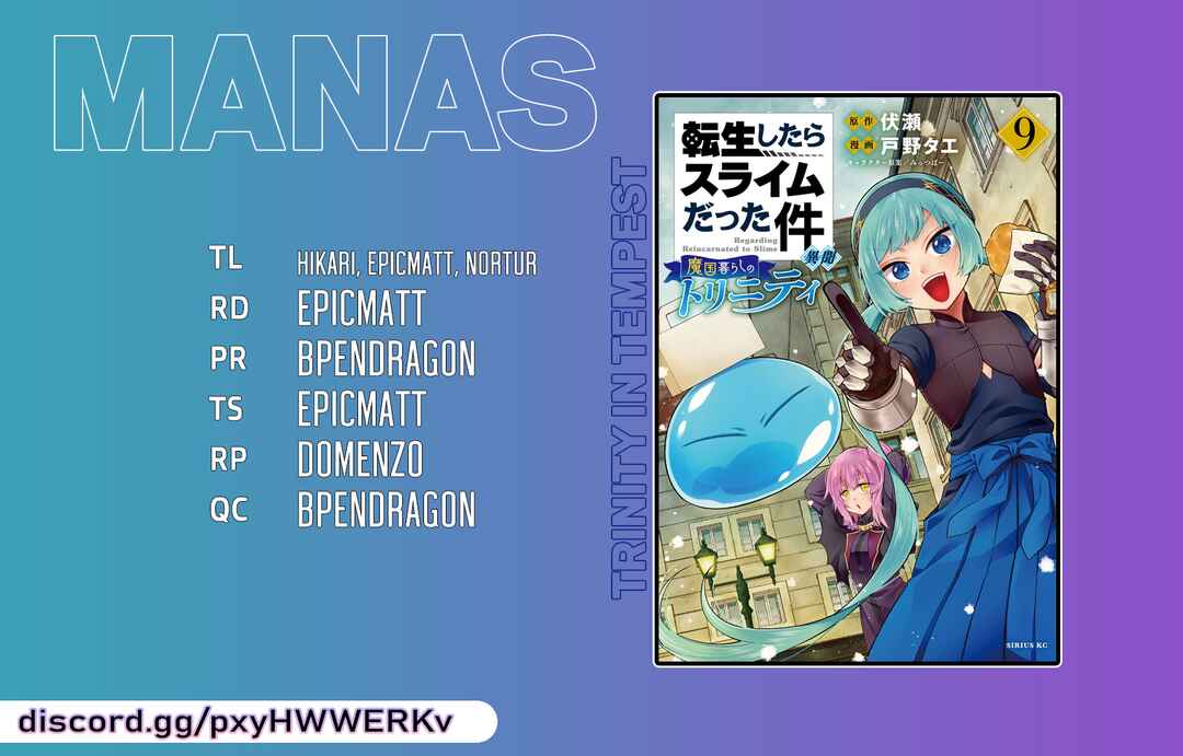 Tensei Shitara Slime Datta Ken: Ibun - Makoku Kurashi no Trinity Chapter 61 - Page 38