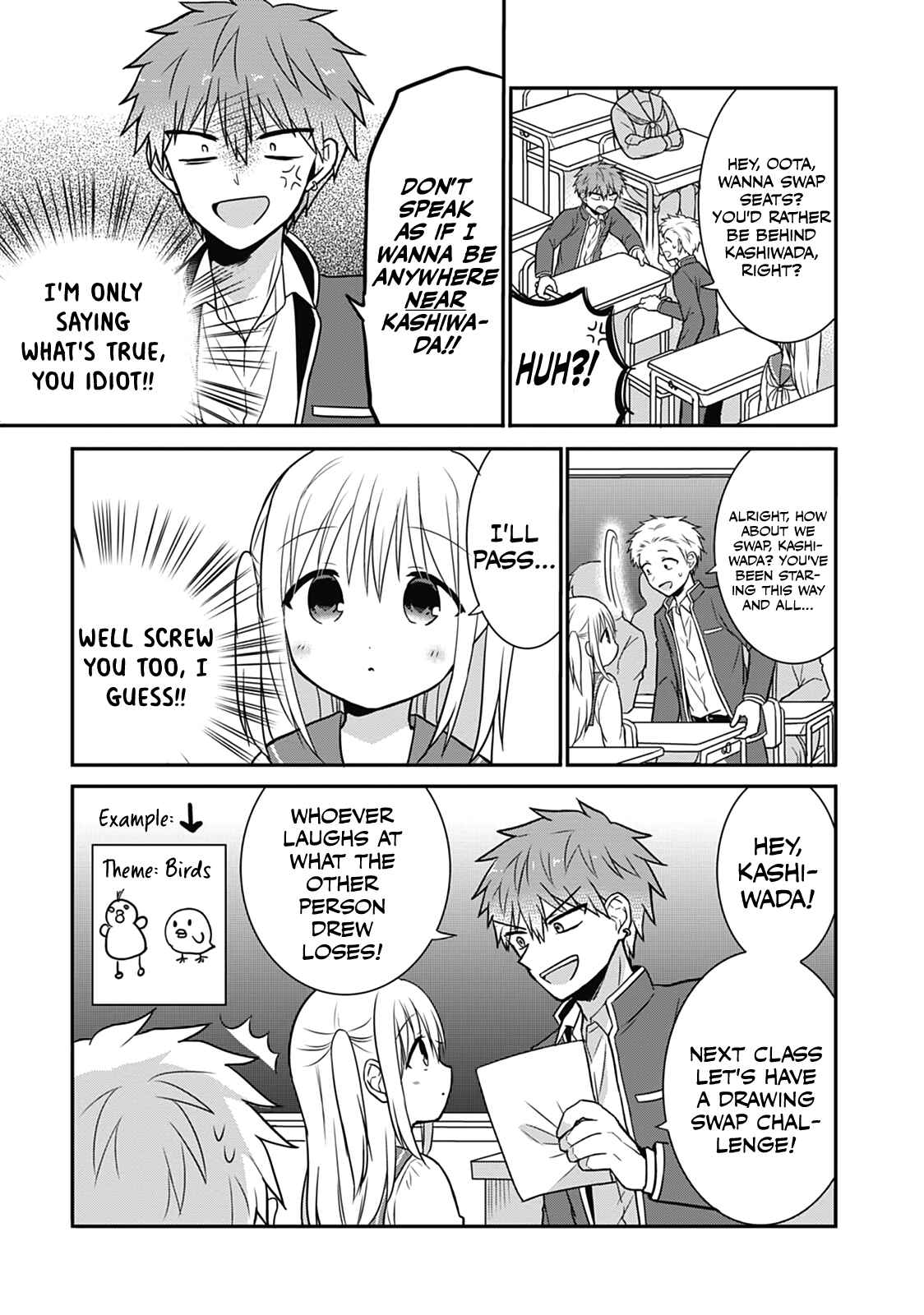 Kao ni Denai Kashiwada-san to Kao ni Deru Oota-kun Chapter 18 - Page 3