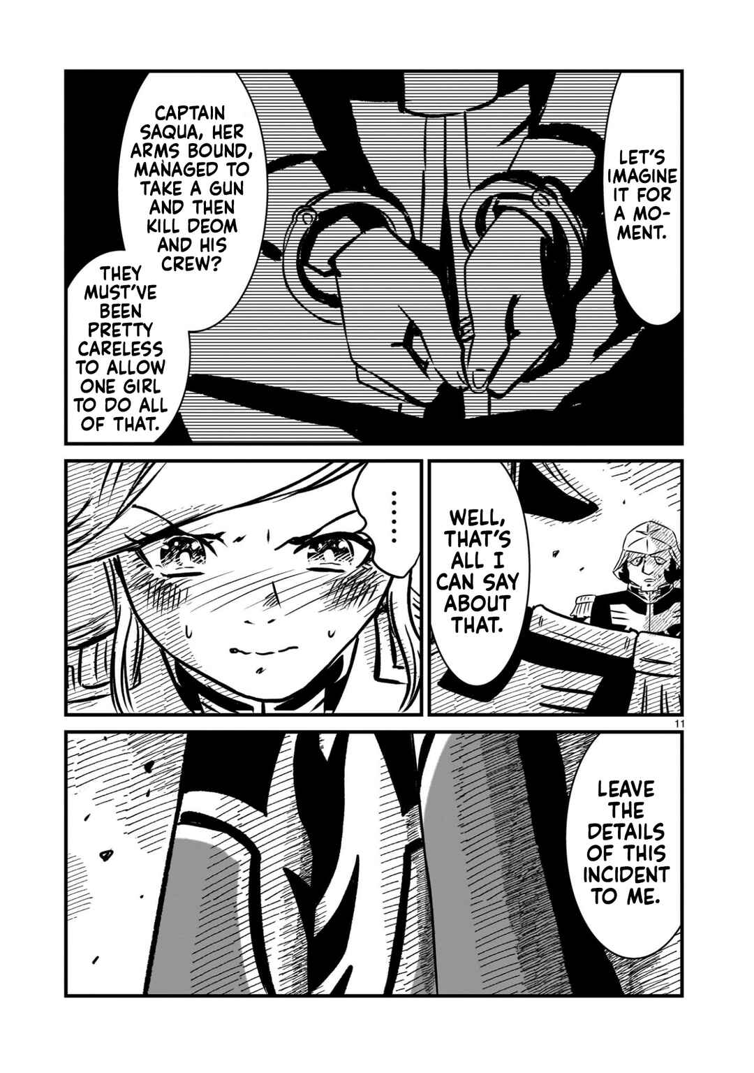 Mobile Suit Gundam: The battle tales of Flanagan Boone Chapter 18 - Page 11
