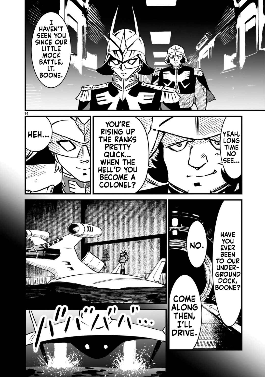 Mobile Suit Gundam: The battle tales of Flanagan Boone Chapter 18 - Page 14
