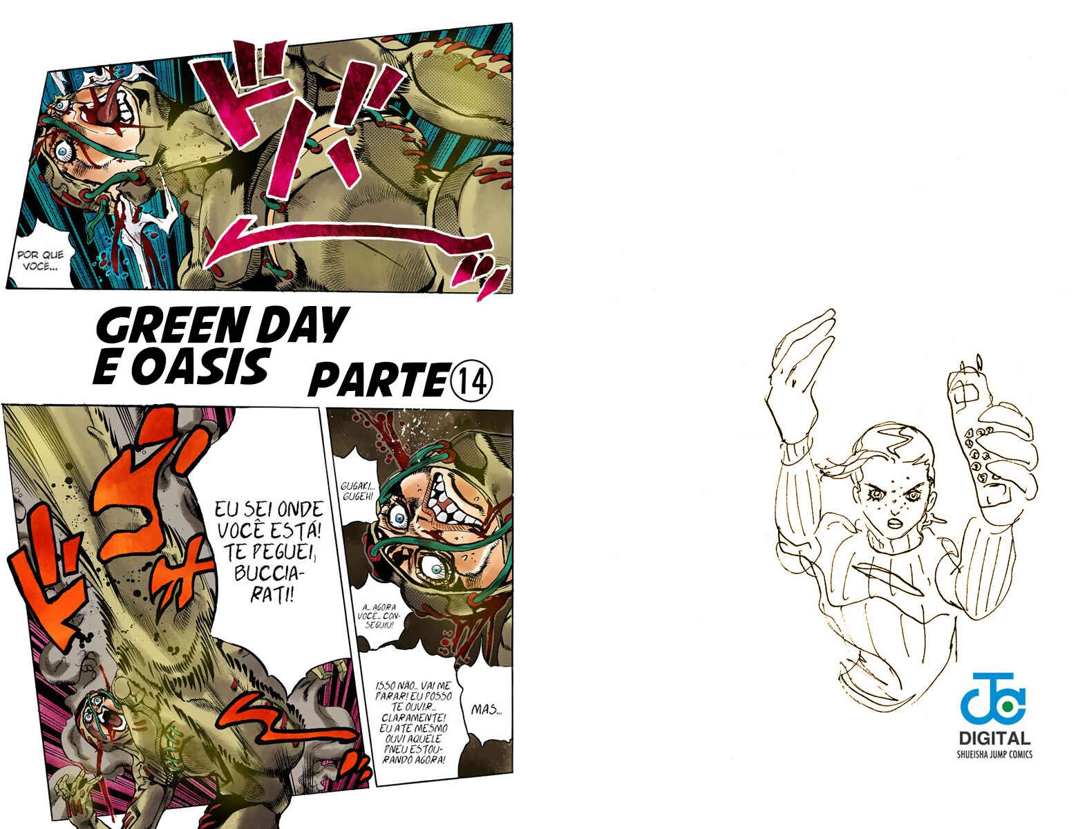 JoJo no Kimyou na Bouken: Part 5 - Ougon no Kaze Color-ban Chapter 128 - Page 1