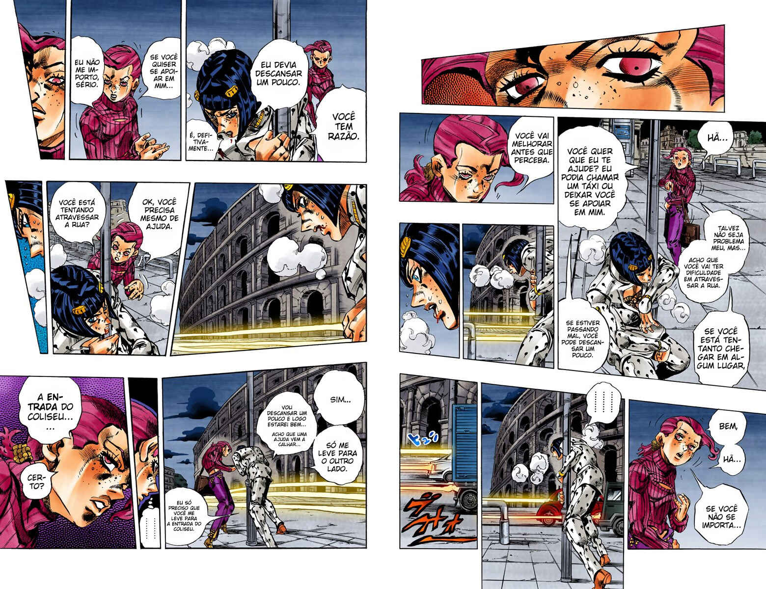 JoJo no Kimyou na Bouken: Part 5 - Ougon no Kaze Color-ban Chapter 128 - Page 10