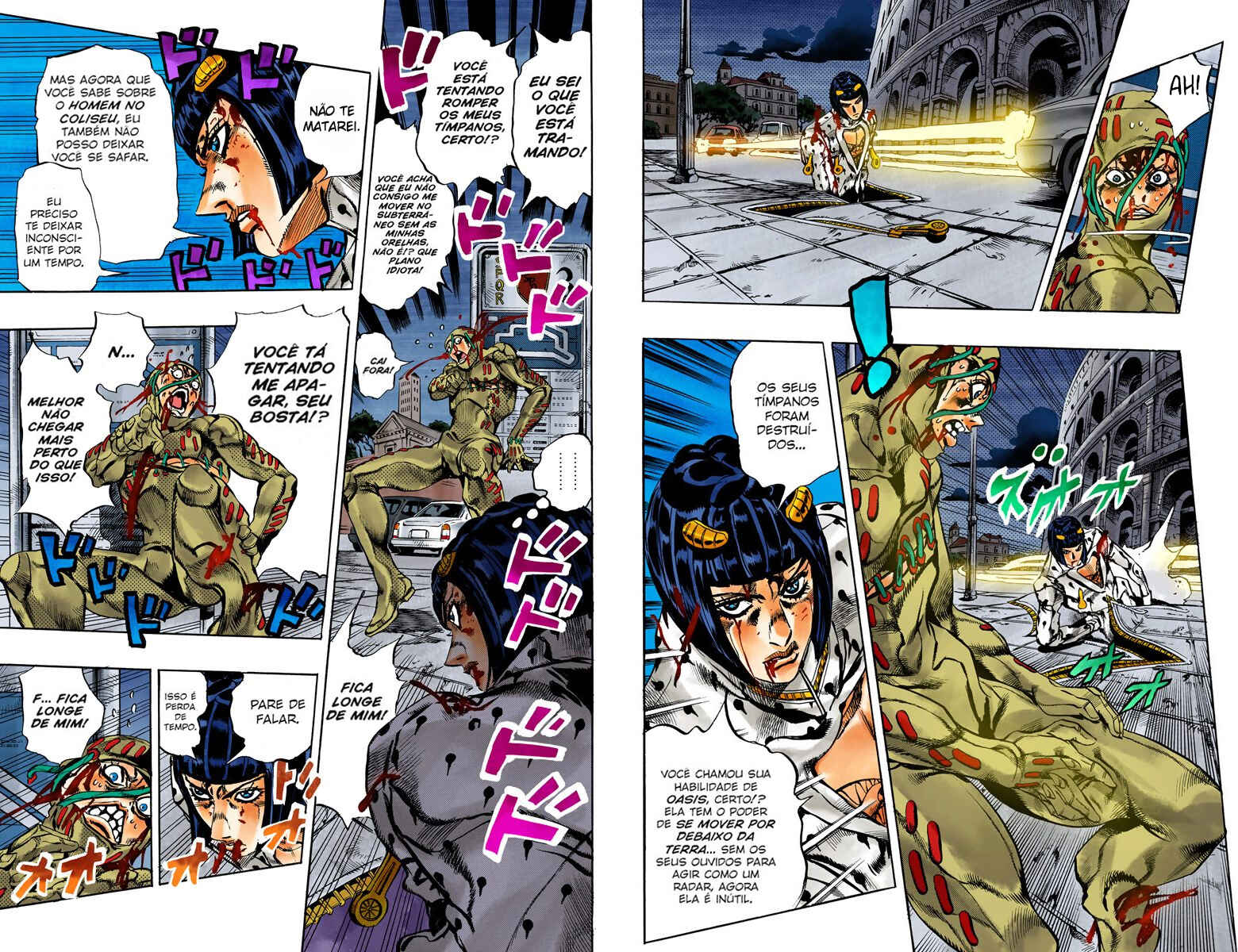 JoJo no Kimyou na Bouken: Part 5 - Ougon no Kaze Color-ban Chapter 128 - Page 3