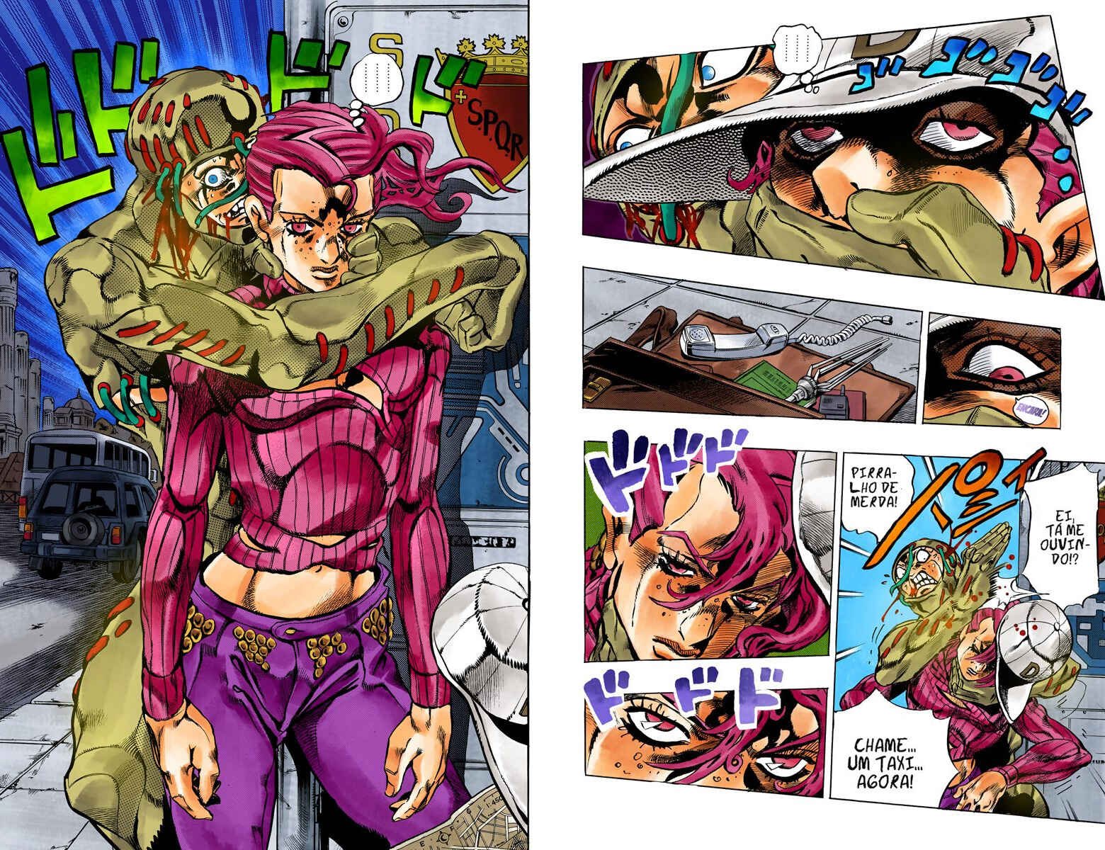 JoJo no Kimyou na Bouken: Part 5 - Ougon no Kaze Color-ban Chapter 128 - Page 5