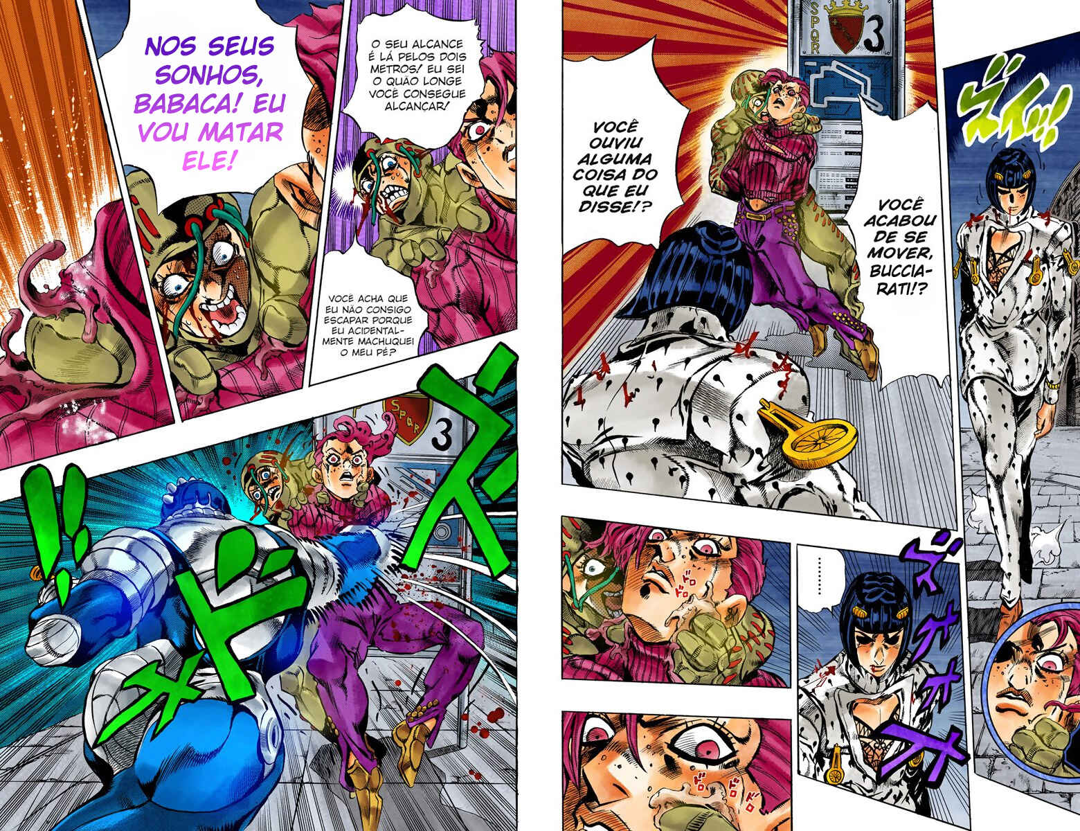 JoJo no Kimyou na Bouken: Part 5 - Ougon no Kaze Color-ban Chapter 128 - Page 6