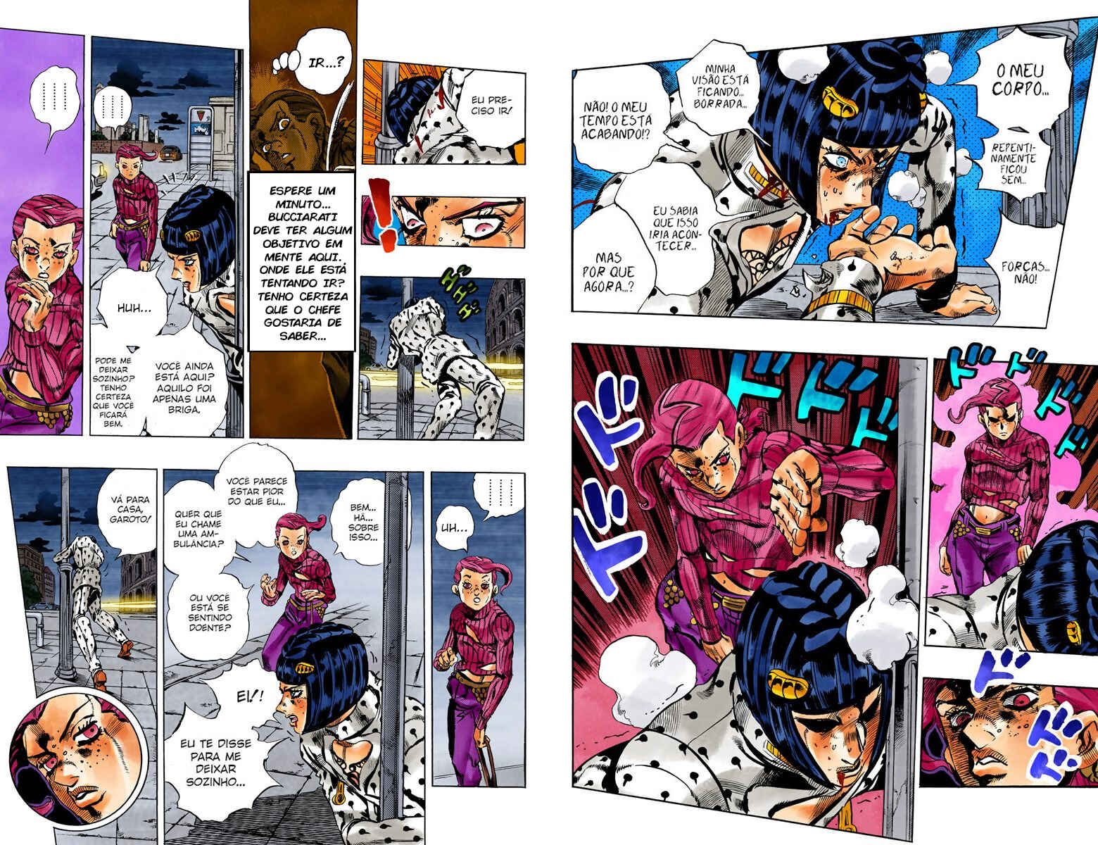 JoJo no Kimyou na Bouken: Part 5 - Ougon no Kaze Color-ban Chapter 128 - Page 9