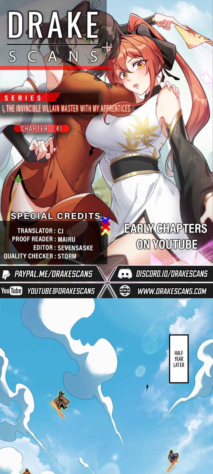 I, The Invincible Villain Master With My Apprentices Chapter 41 - Page 1