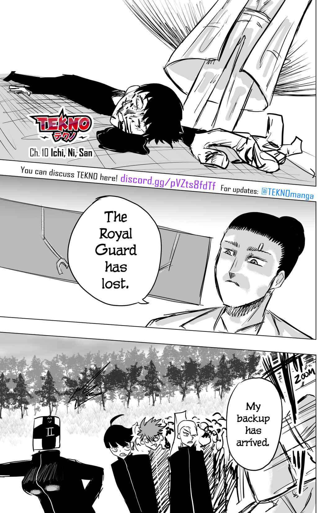 TEKNO: Sci-Fi Shonen Manga! Chapter 10 - Page 1