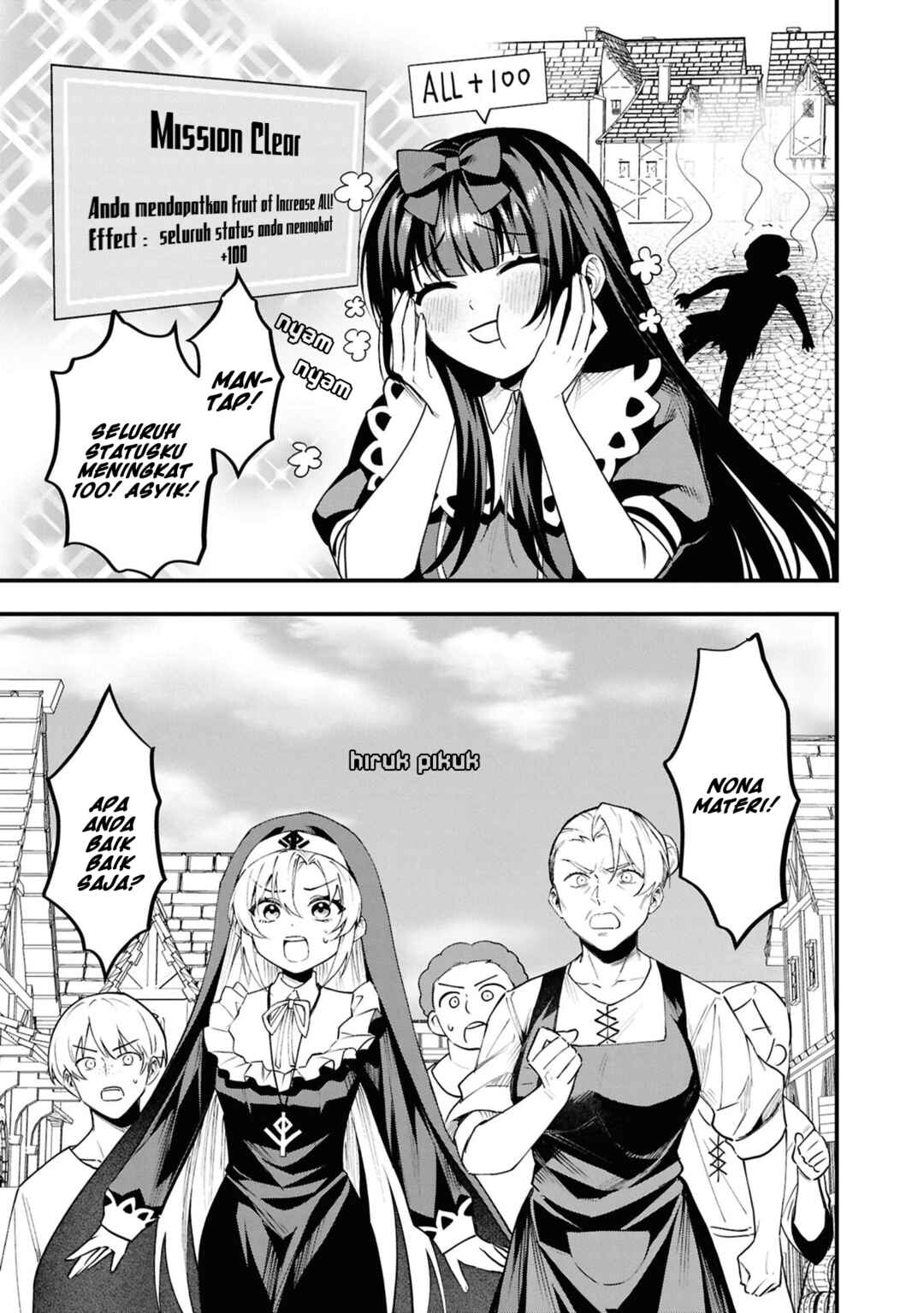 Doumo, Butsuyoku no Seijo desu: Musou Skill "Clear Houshuu" de Seidai ni Kanchigai Saremashita Chapter 6 - Page 25