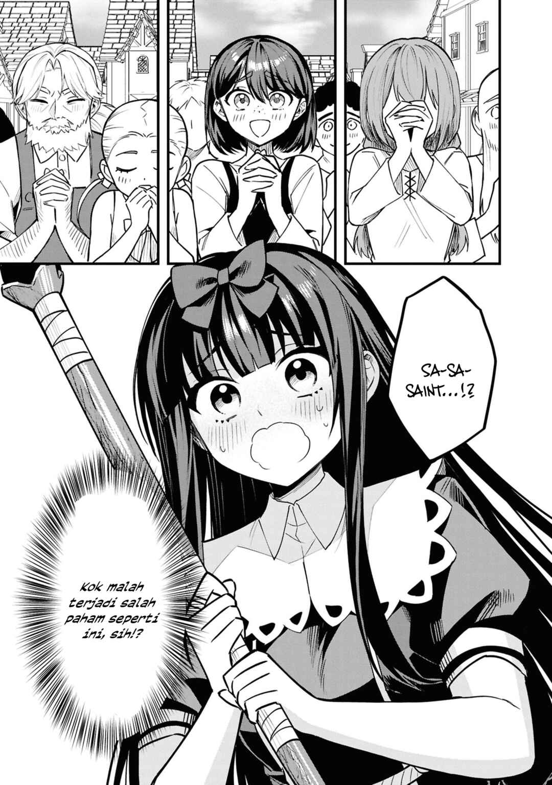 Doumo, Butsuyoku no Seijo desu: Musou Skill "Clear Houshuu" de Seidai ni Kanchigai Saremashita Chapter 6 - Page 29