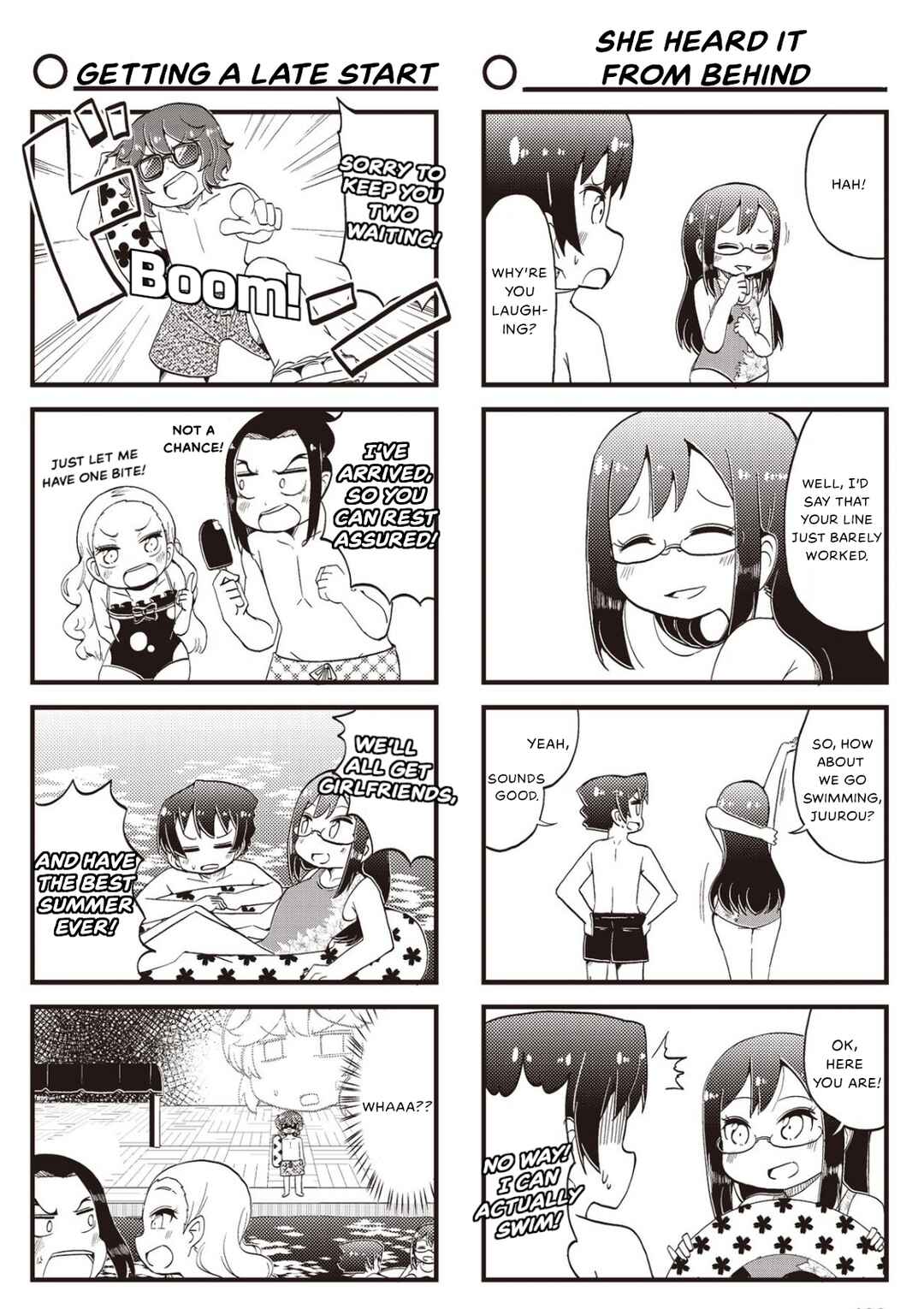 Yonkoma 13 Kihei Bouei-ken!! ~Kochira Sector X~ Chapter 21 - Page 8