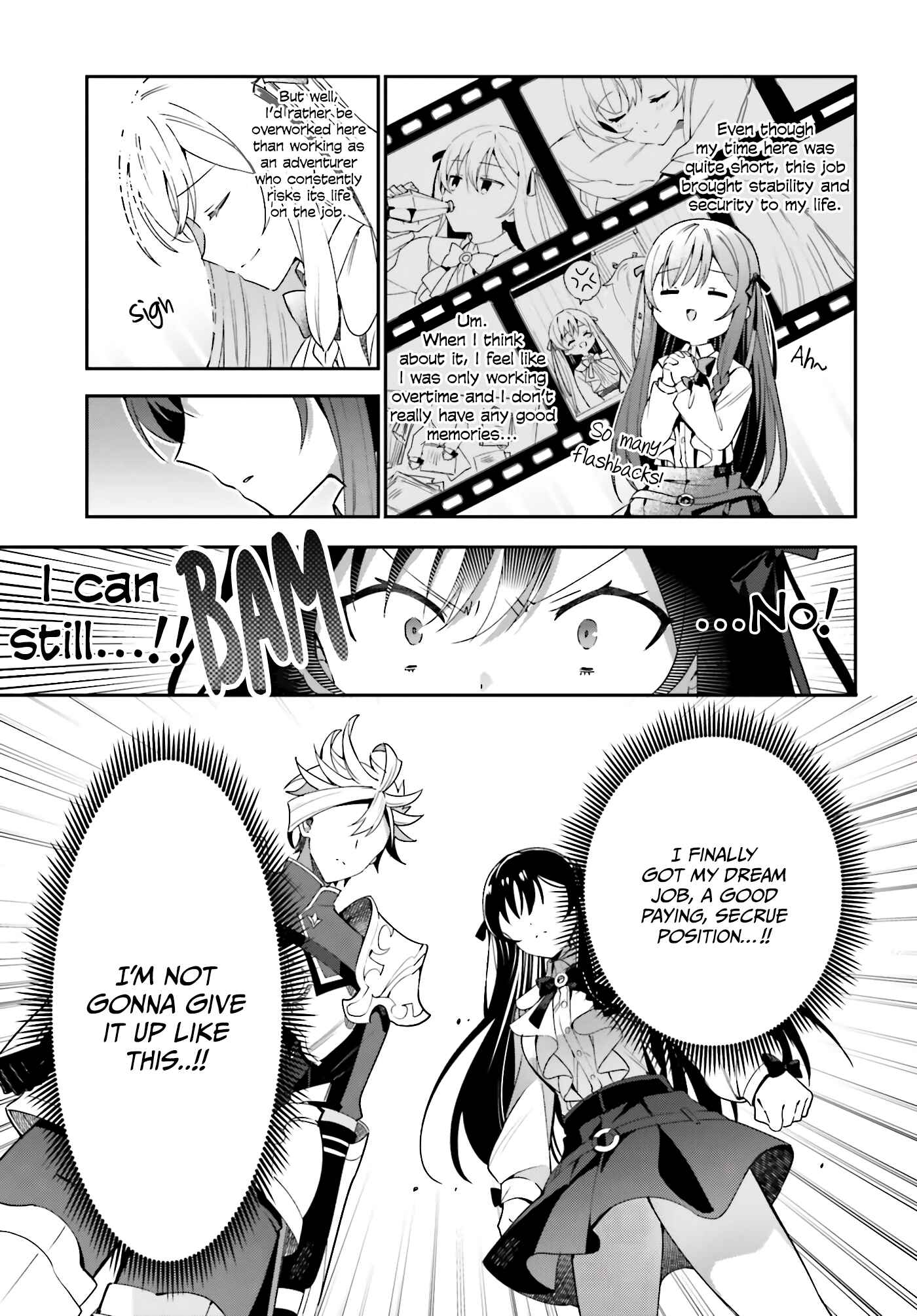 Guild no Uketsukejou Desu ga, Zangyou wa Iya Nanode Boss wo Solo Toubatsu Shiyou to Omoimasu Chapter 3 - Page 10