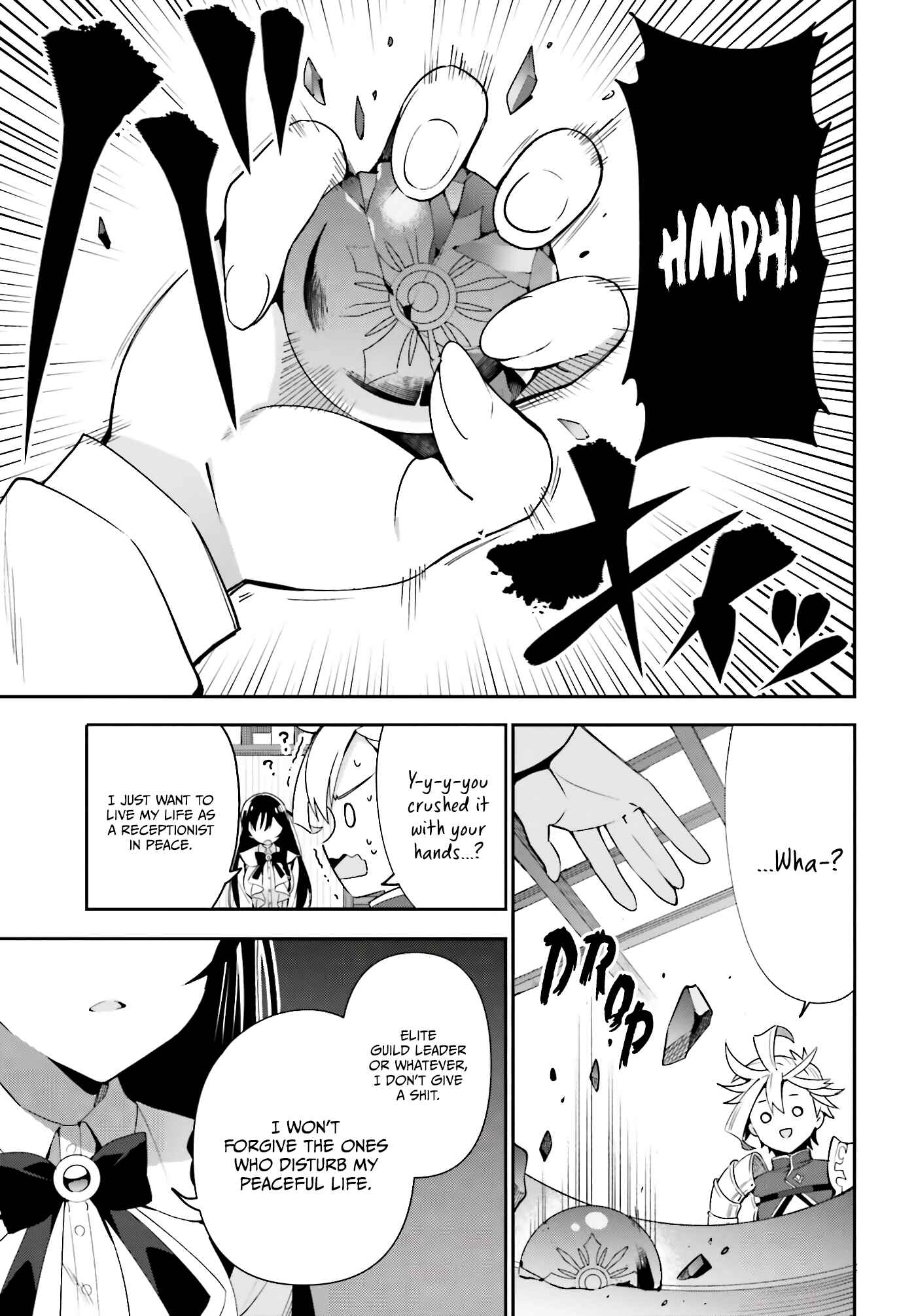 Guild no Uketsukejou Desu ga, Zangyou wa Iya Nanode Boss wo Solo Toubatsu Shiyou to Omoimasu Chapter 3 - Page 12
