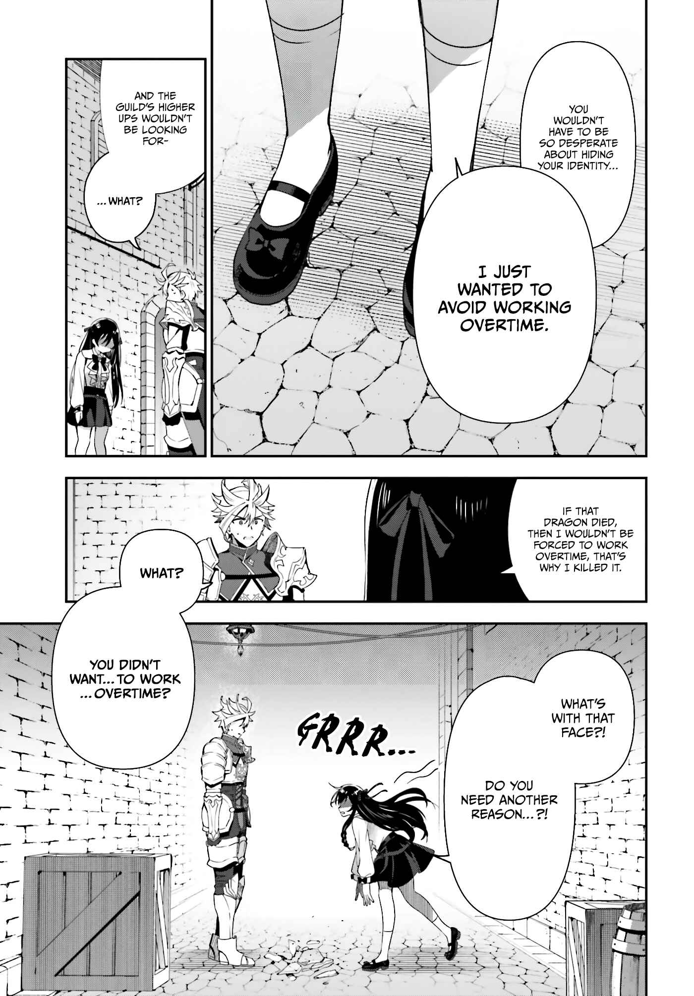 Guild no Uketsukejou Desu ga, Zangyou wa Iya Nanode Boss wo Solo Toubatsu Shiyou to Omoimasu Chapter 3 - Page 24