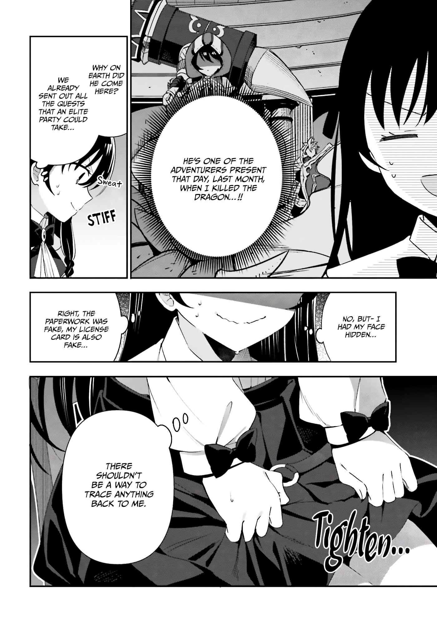 Guild no Uketsukejou Desu ga, Zangyou wa Iya Nanode Boss wo Solo Toubatsu Shiyou to Omoimasu Chapter 3 - Page 3