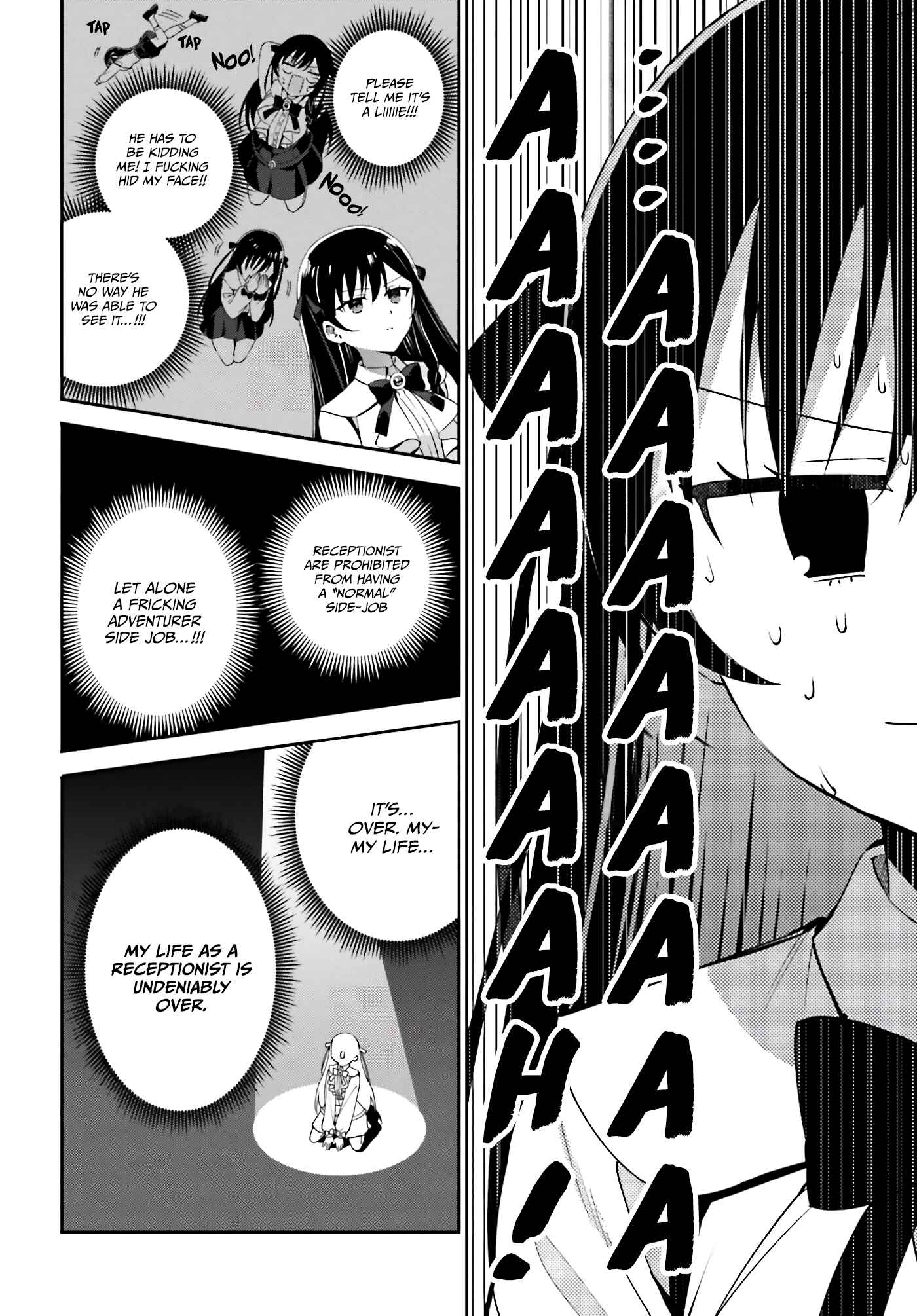 Guild no Uketsukejou Desu ga, Zangyou wa Iya Nanode Boss wo Solo Toubatsu Shiyou to Omoimasu Chapter 3 - Page 9