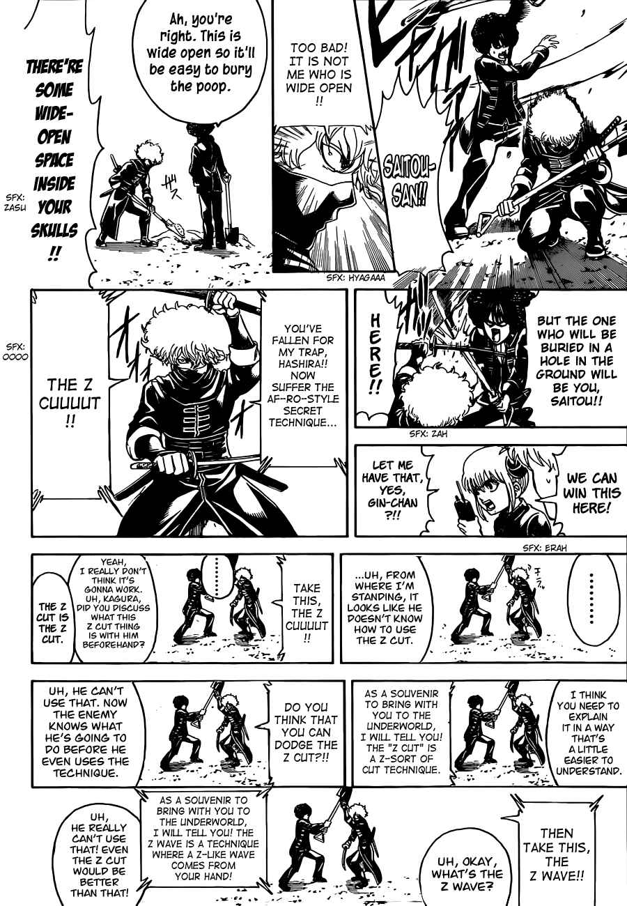 Gintama Chapter 491 - Page 10
