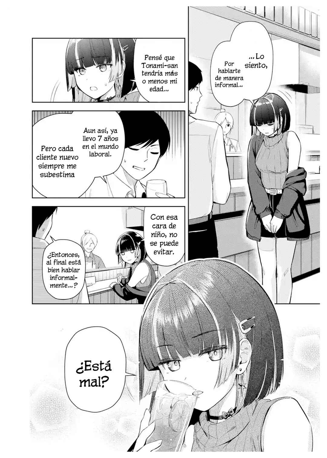 Tachinomi Izakaya de Kuudere Downer-kei Joshidaisei ga Tonari ni Kuru Hanashi Chapter 1 - Page 16