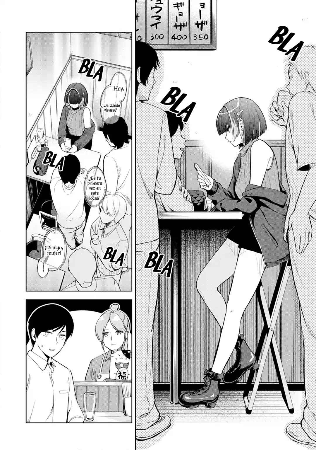 Tachinomi Izakaya de Kuudere Downer-kei Joshidaisei ga Tonari ni Kuru Hanashi Chapter 1 - Page 6