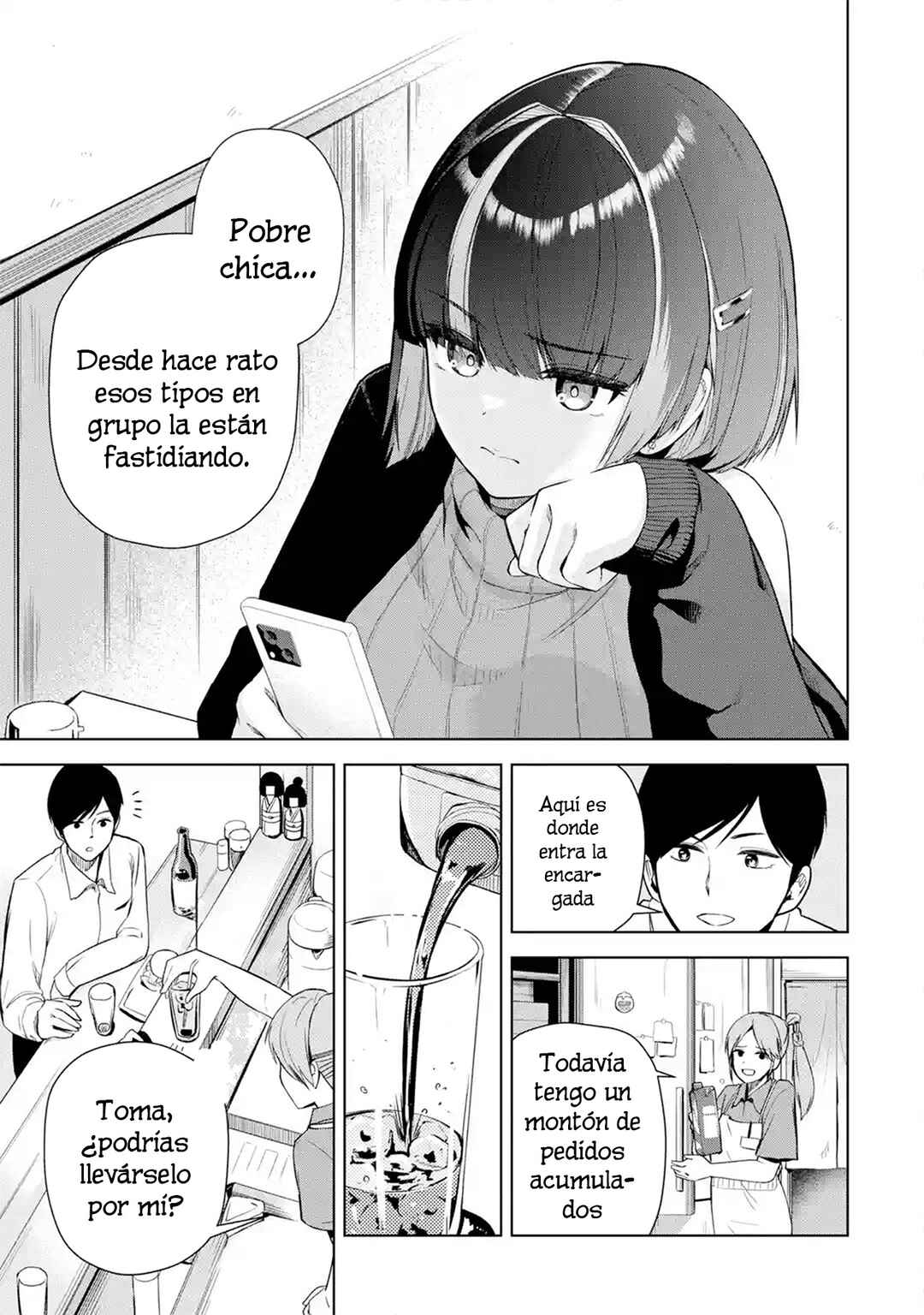 Tachinomi Izakaya de Kuudere Downer-kei Joshidaisei ga Tonari ni Kuru Hanashi Chapter 1 - Page 7