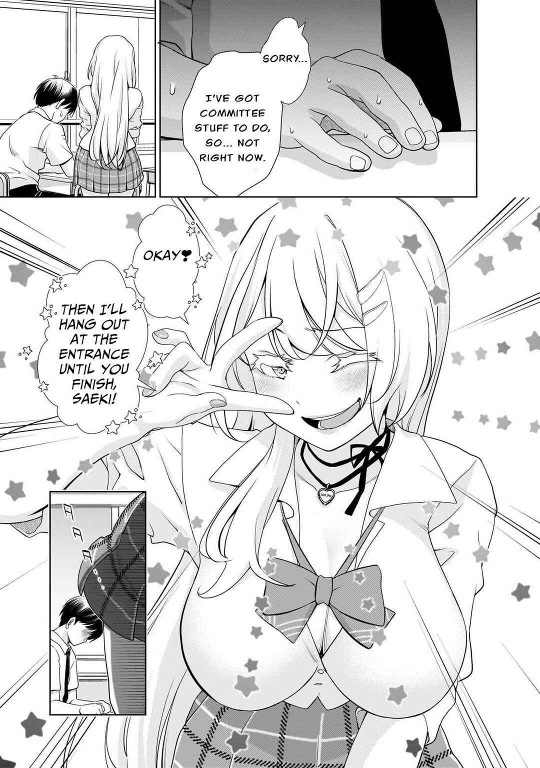 Otonari-san no Gyaru ga Boku wo Hore Sasetakute Zenryoku Sugiru Chapter 3 - Page 13