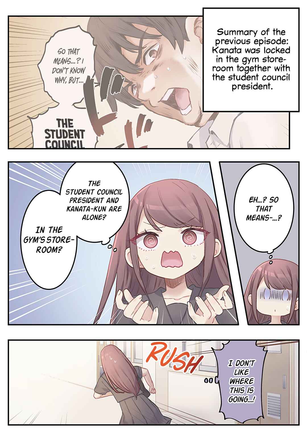 Marika-chan no Koukando wa Bukkowareteiru Chapter 11 - Page 1