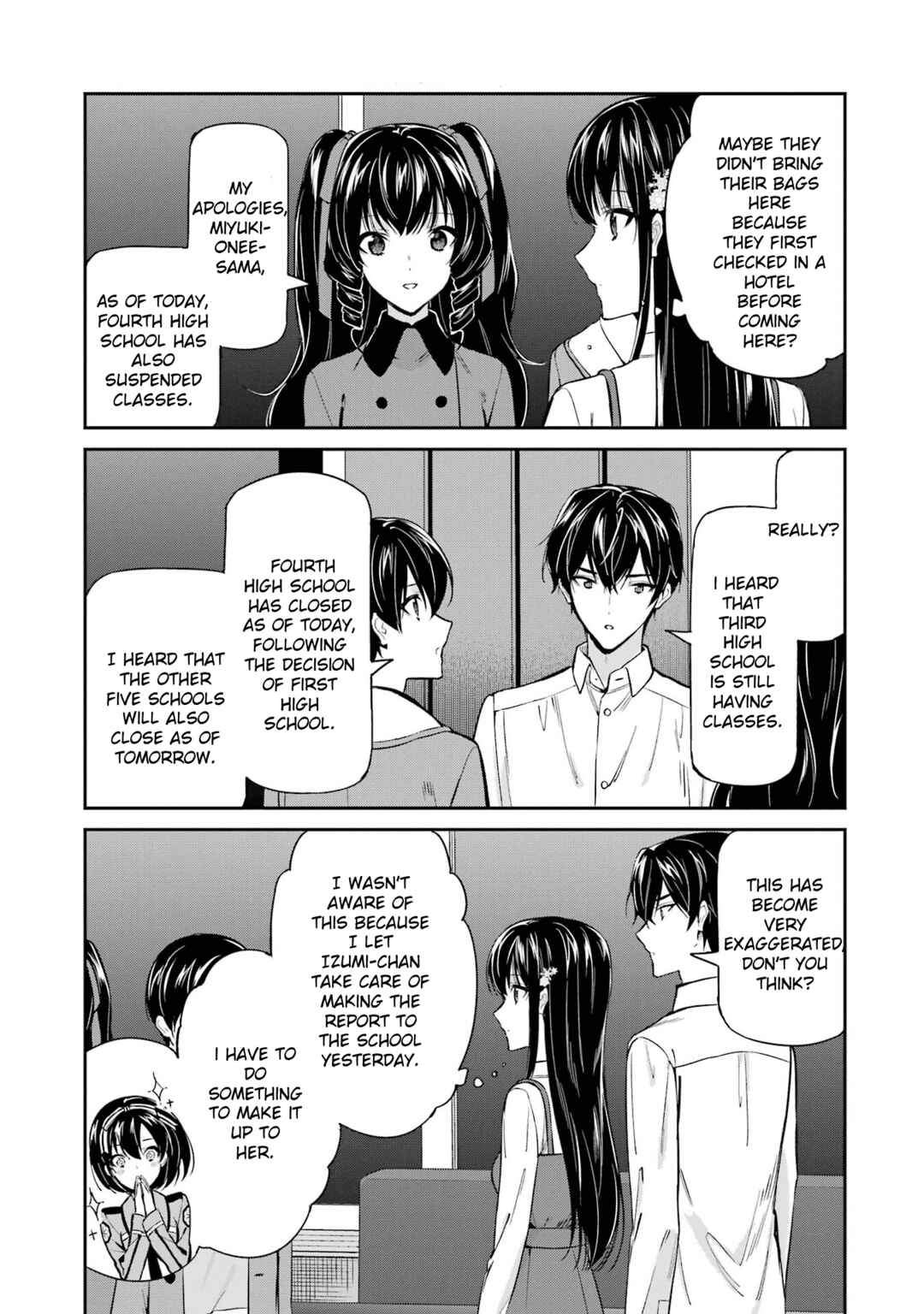 Mahouka Koukou no Rettousei - Shizoku Kaigi-hen Chapter 43 - Page 3