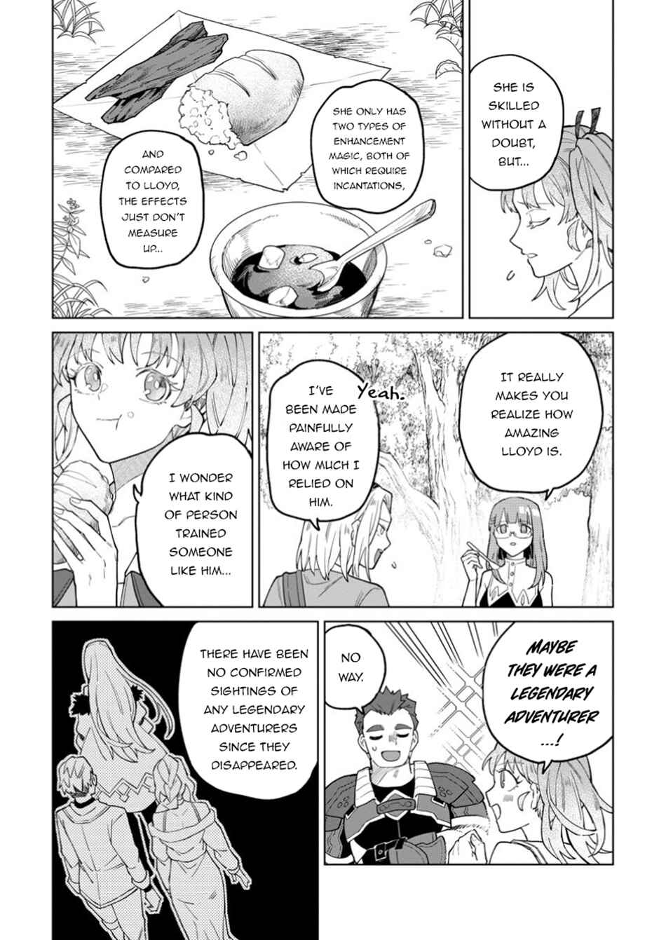 Yuusha Party wo Tsuihou Sareta Shiro Madoushi, S-Rank Boukensha ni Hirowareru: Kono Shiro Madoushi ga Kikakugai Sugiru Chapter 42.3 - Page 3