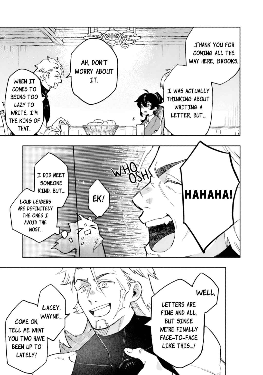 Akatsuki no Majo Lacey wa Jiyuu ni Ikitai: Maou Toubatsu o Oeta node, Nonbiri Omise o Hirakimasu Chapter 11 - Page 20