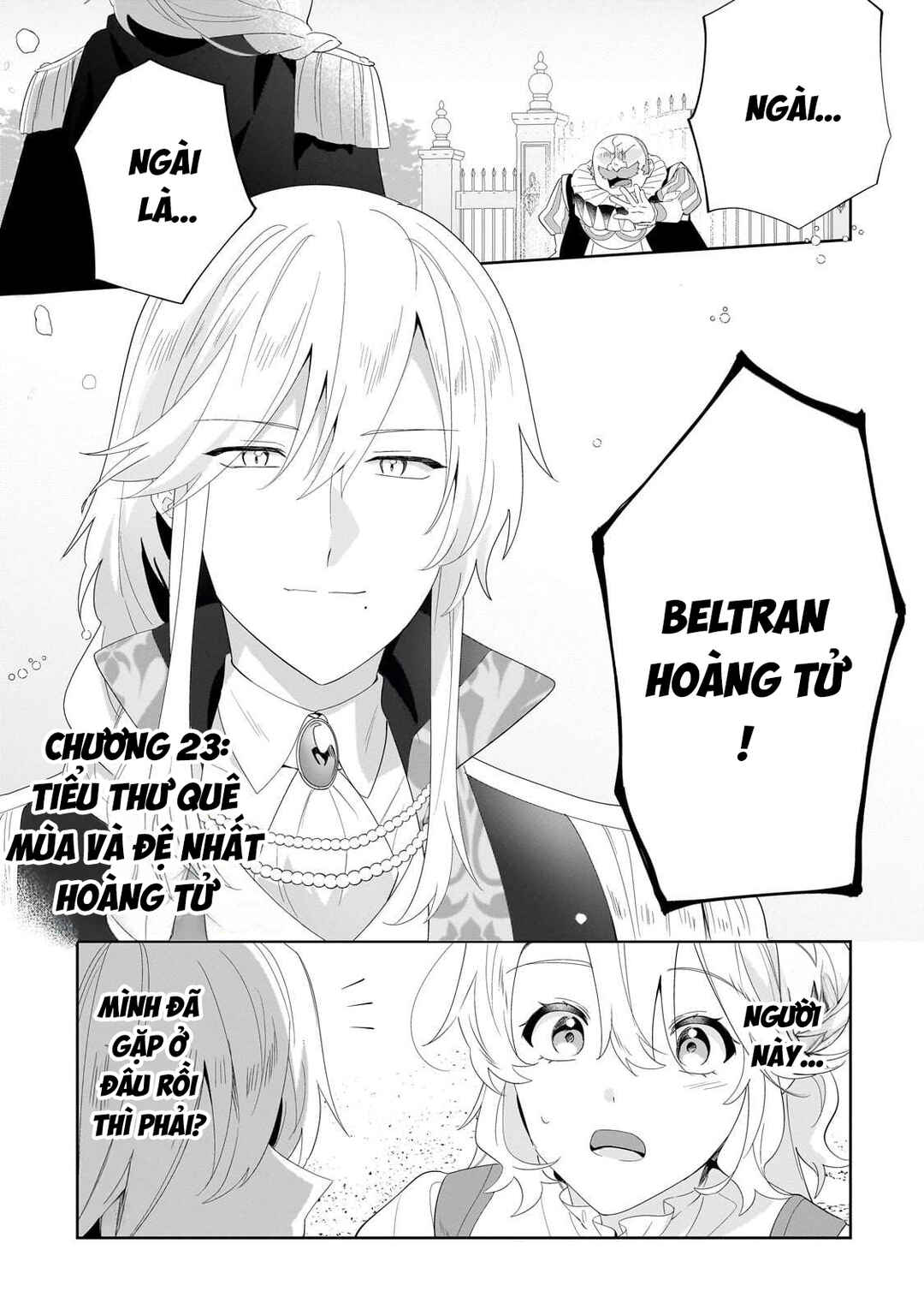 Imokusa Reijou desu ga Akuyaku Reisoku wo Tasuketara Kiniiraremashita Chapter 23 - Page 3