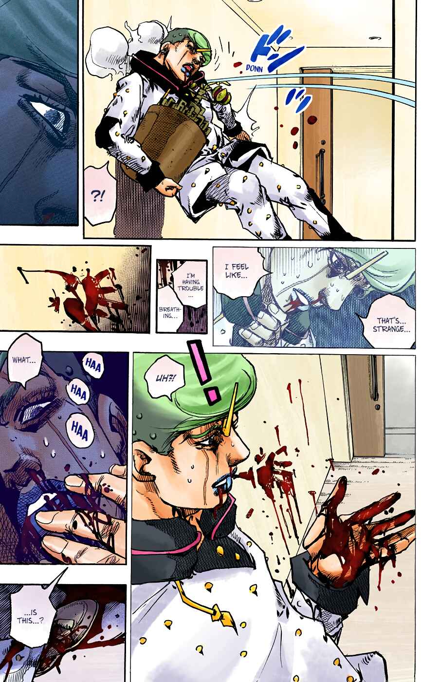 JoJo no Kimyou na Bouken: Part 8 - JoJolion Color-ban Chapter 97 - Page 14