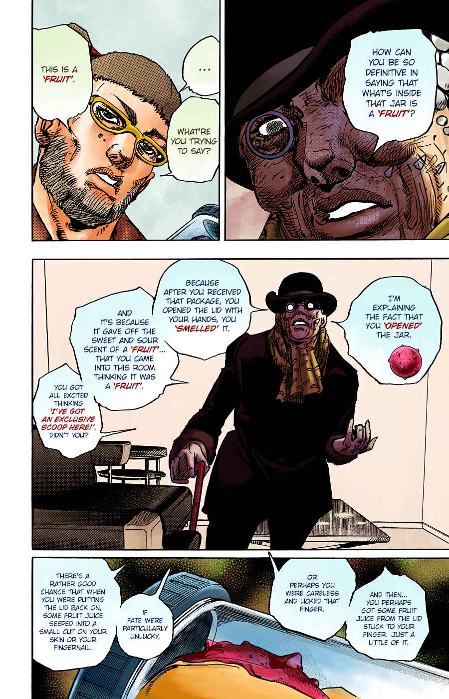 JoJo no Kimyou na Bouken: Part 8 - JoJolion Color-ban Chapter 97 - Page 32