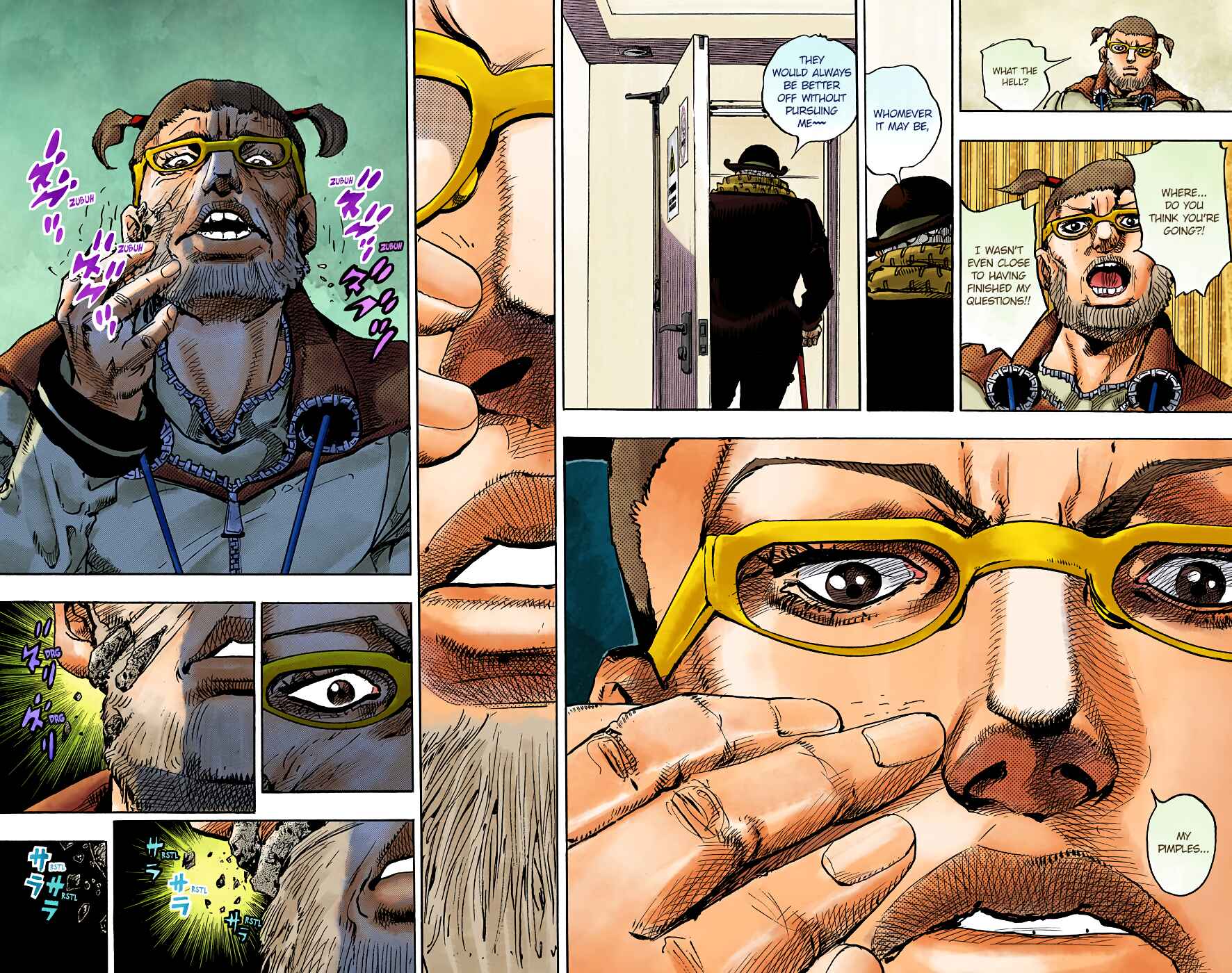 JoJo no Kimyou na Bouken: Part 8 - JoJolion Color-ban Chapter 97 - Page 34