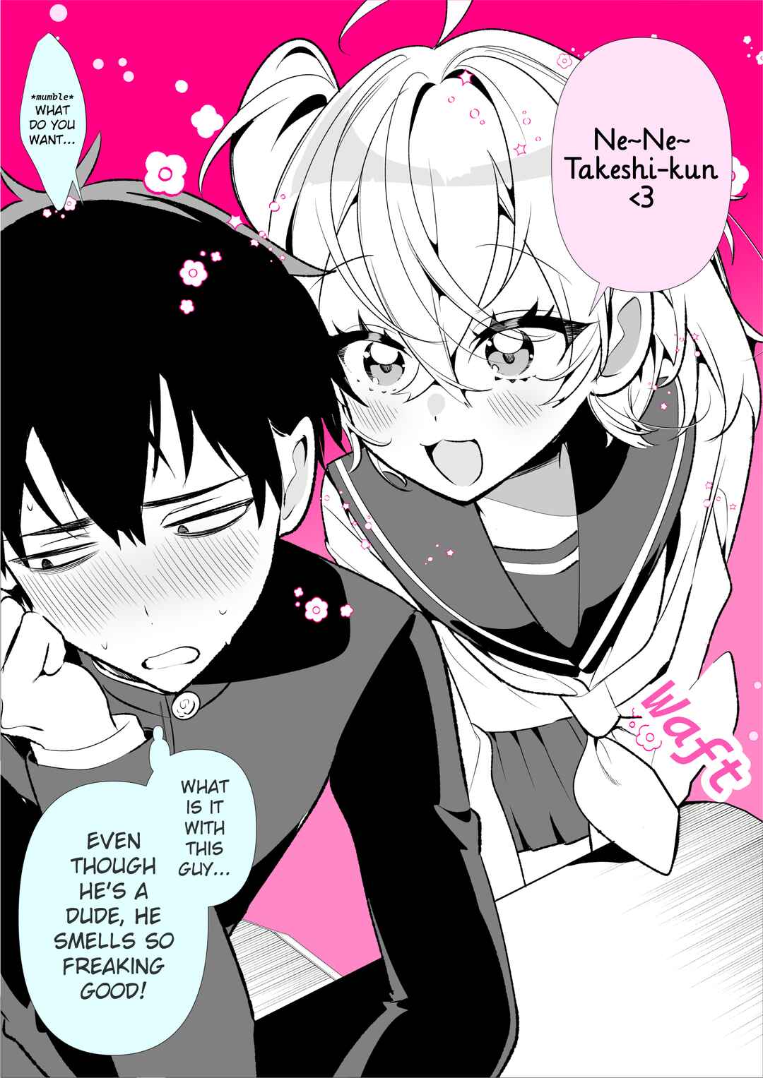100-nichigo ni Classmate no Seiheki o Kuruwaseru, Otoko no Ko Tenkousei ♡ Chapter 13 - Page 1