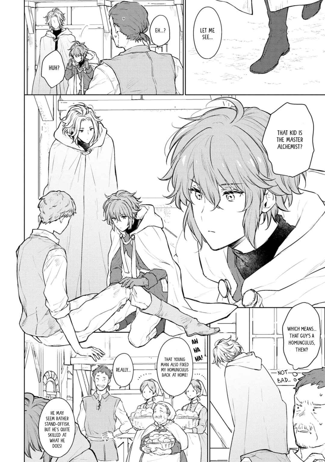 Renkinjutsushi to Ao no Tomoshibi Chapter 1 - Page 10