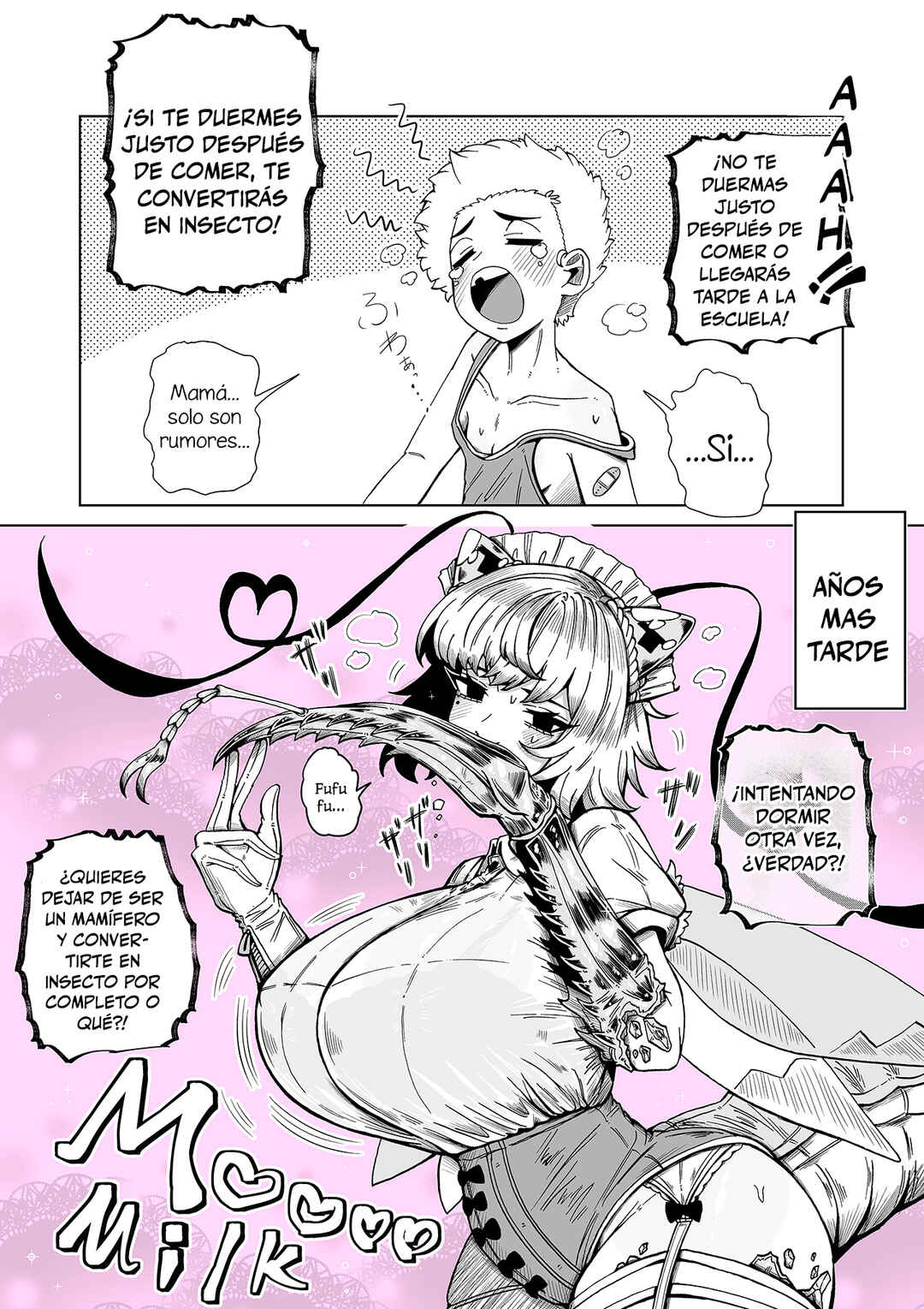 Kamakiri Maid to Chouchou no Goshujin-sama Chapter 2 - Page 1