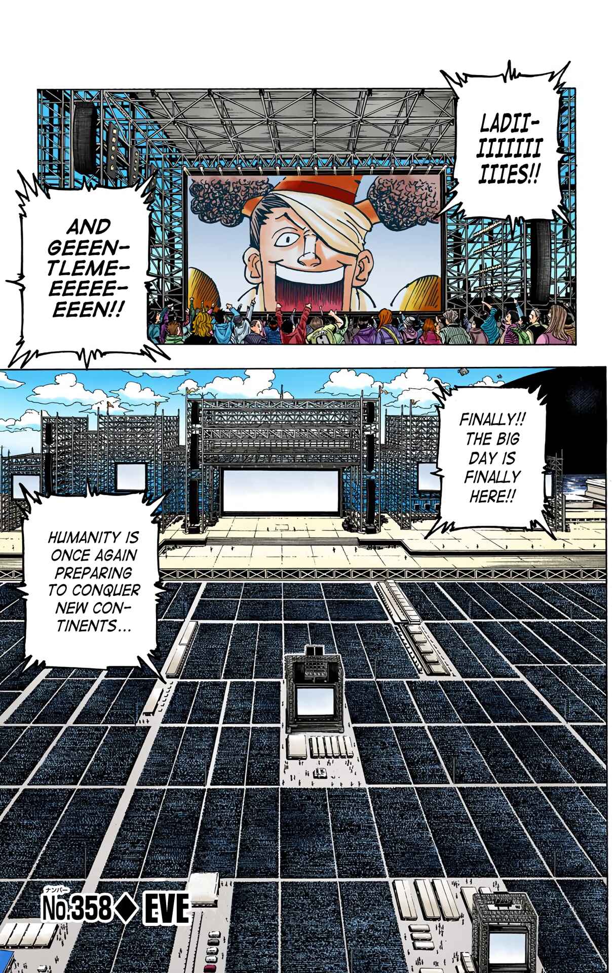 Hunter x Hunter (Official Colored) Chapter 358 - Page 1
