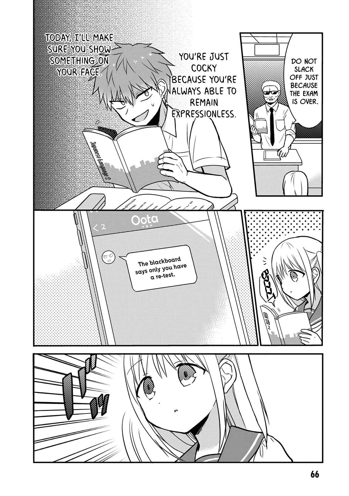 Kao ni Denai Kashiwada-san to Kao ni Deru Oota-kun Chapter 7 - Page 2