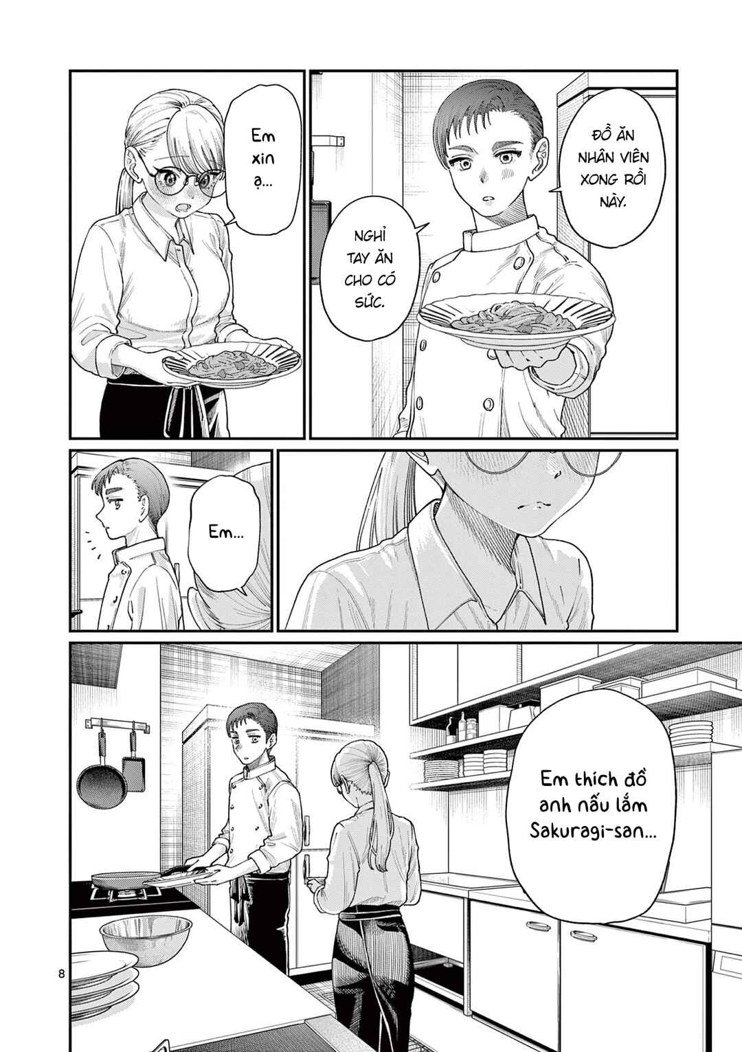 Wakaba-san Chi no Aoi Koi Chapter 17 - Page 8