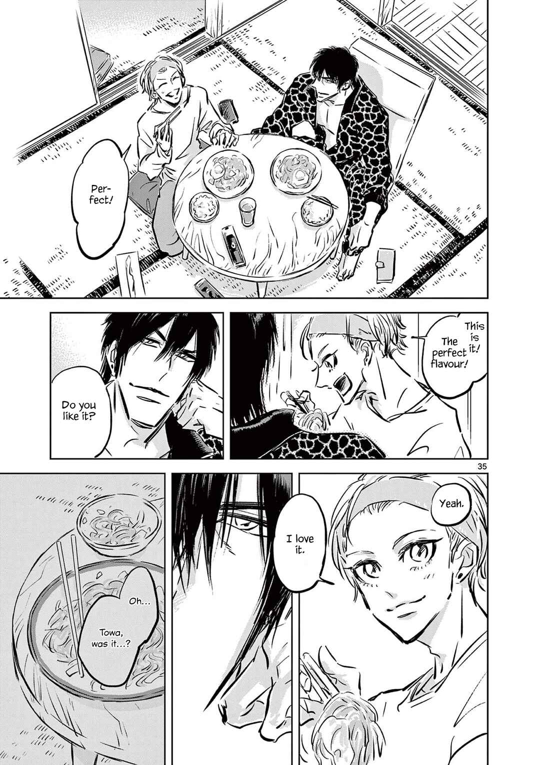 Usagi to Taka no Su Chapter 5 - Page 35