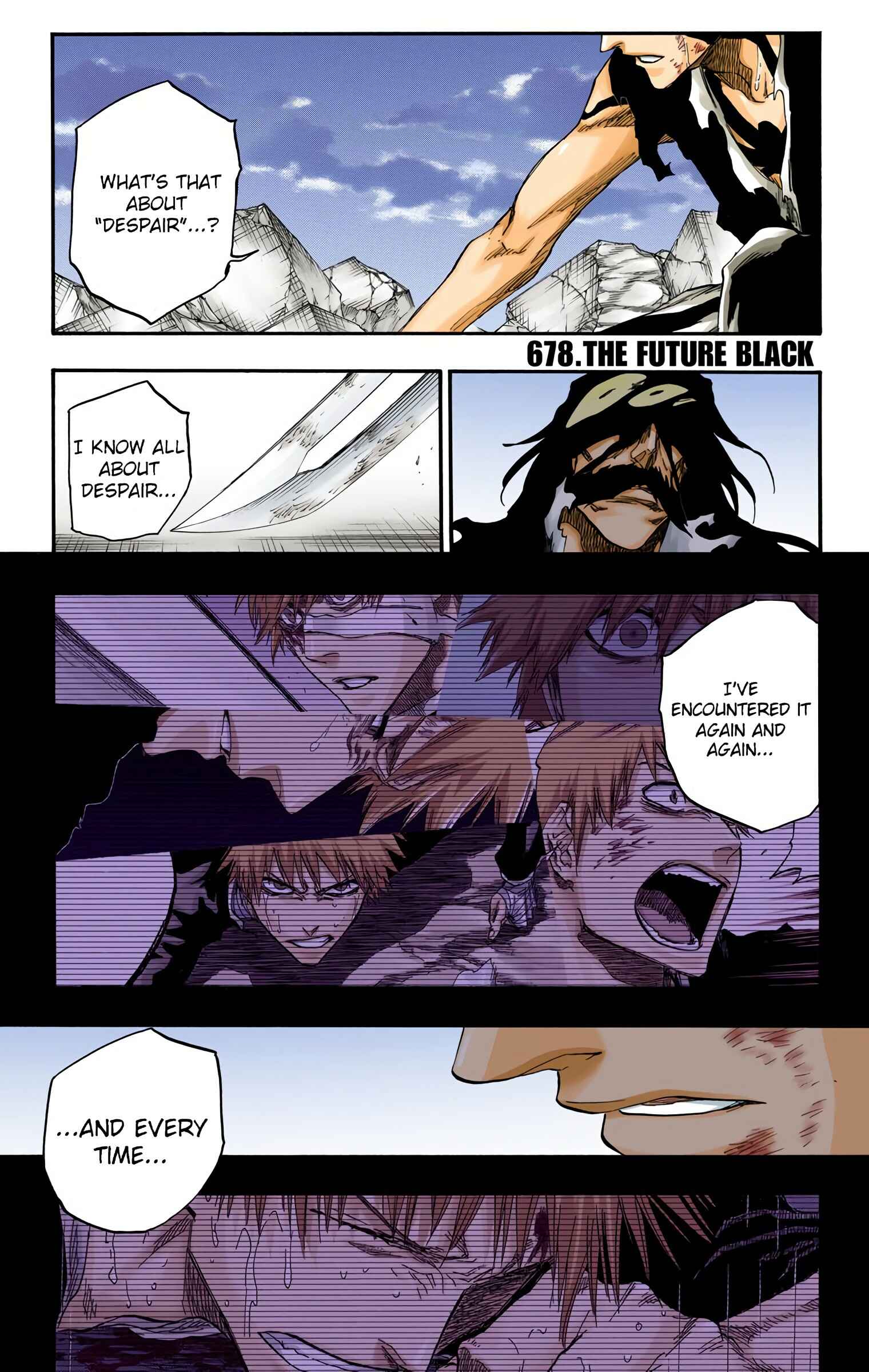 Bleach (Official Colored) Chapter 678 - Page 1