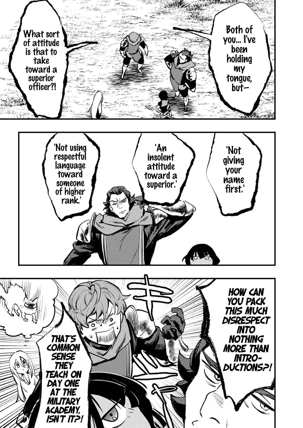 Shura Youjo no Eiyuutan ~Hanpa-sha to Iwa Reta Youhei, Youjo ni Tensei Shite Nariagaru~ Chapter 12 - Page 25