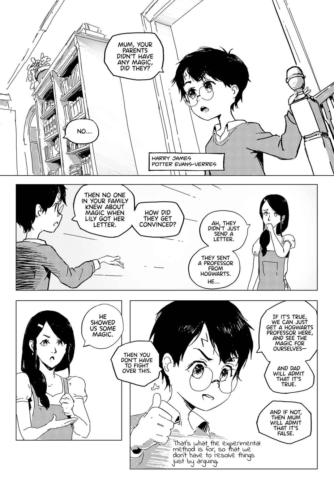 Harry Potter and the Methods of Rationality Chapter 1 - Page 6