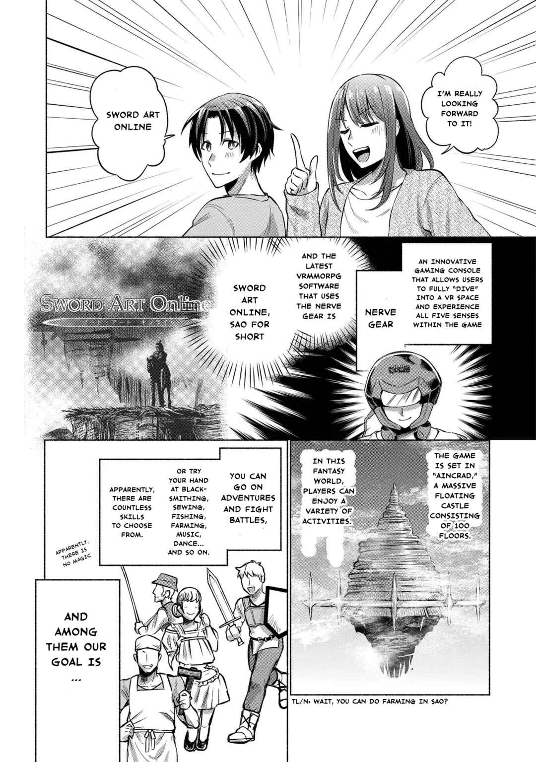 Sword Art Online Alternative: Gourmet Seekers Chapter 1.1 - Page 4