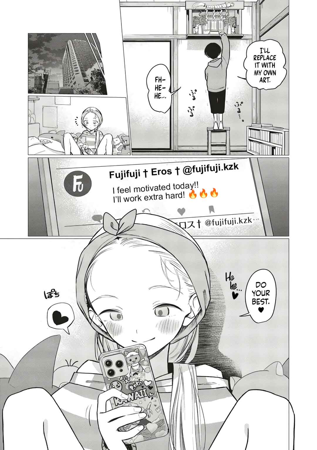Sasha-chan to Classmate Otaku-kun Chapter 79.1 - Page 6